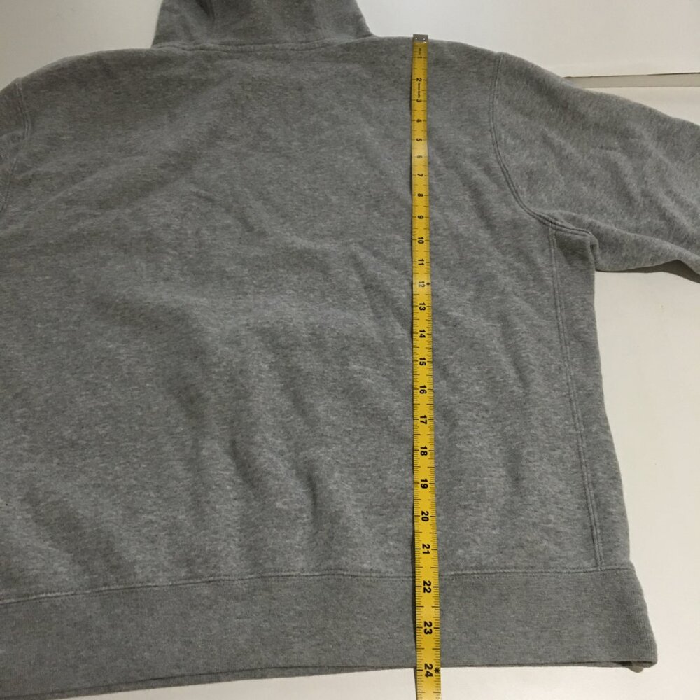 Nike Sportswear Club Fleece Hoodie Mens Medium Gray Sweatshirt - Picture 8 of 8